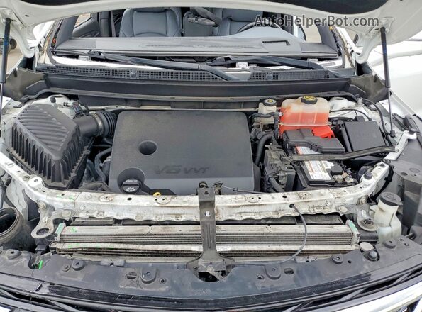 5GAEVBKW0NJ125121 2022 BUICK ENCLAVE White Widok komory silnika