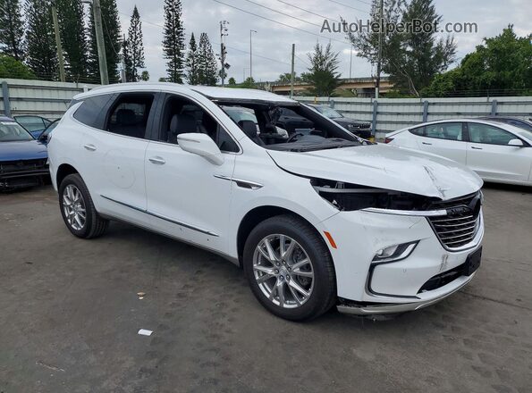 5GAEVBKW0NJ125121 2022 BUICK ENCLAVE White Przód prawy