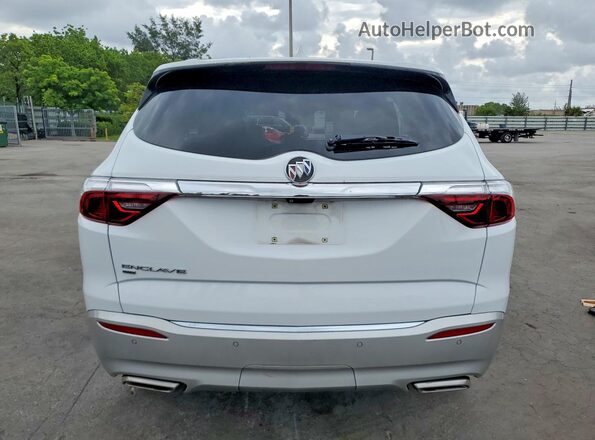 5GAEVBKW0NJ125121 2022 BUICK ENCLAVE White Widok z tyłu