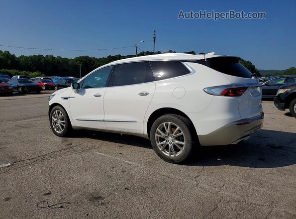 5GAEVBKW1NJ103211 2022 BUICK ENCLAVE White Trasero izquierdo