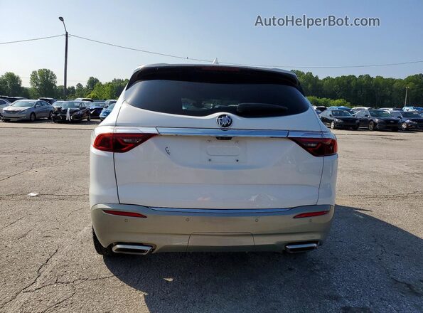 5GAEVBKW1NJ103211 2022 BUICK ENCLAVE White Vista trasera
