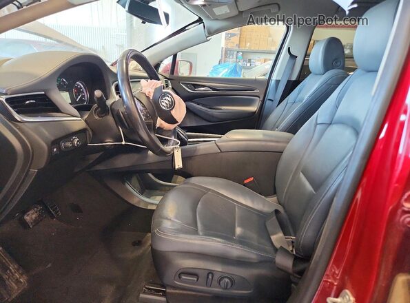 5GAEVBKW2KJ271838 2019 BUICK ENCLAVE Бордовый Вид салона спереди