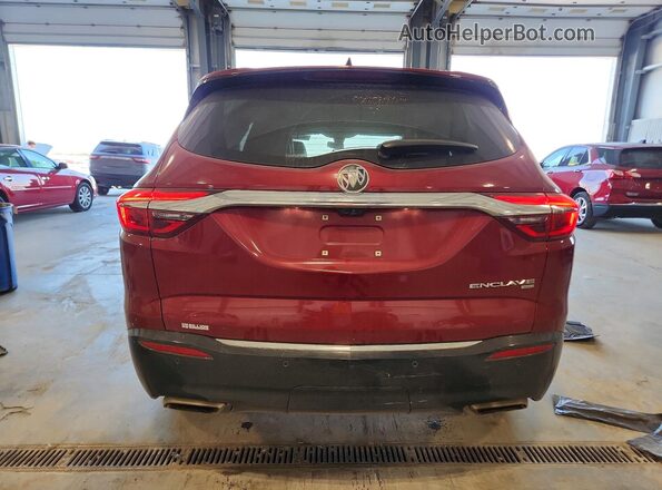 5GAEVBKW2KJ271838 2019 BUICK ENCLAVE Бордовый Вид сзади
