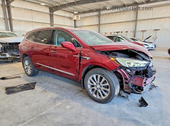 5GAEVBKW2KJ271838 2019 BUICK ENCLAVE Бордовый Передняя правая четверть