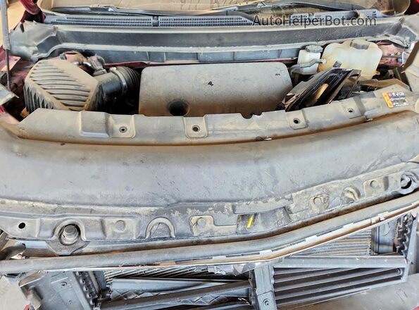5GAEVBKW2KJ271838 2019 BUICK ENCLAVE Бордовый Вид подкапотного пространства