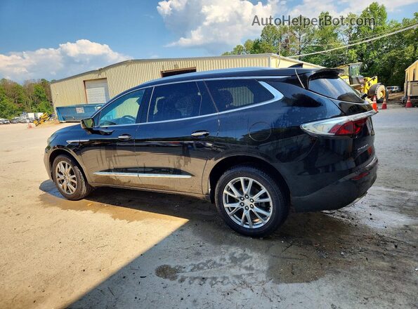 5GAEVBKW2NJ133589 2022 BUICK ENCLAVE Black Задня ліва чверть