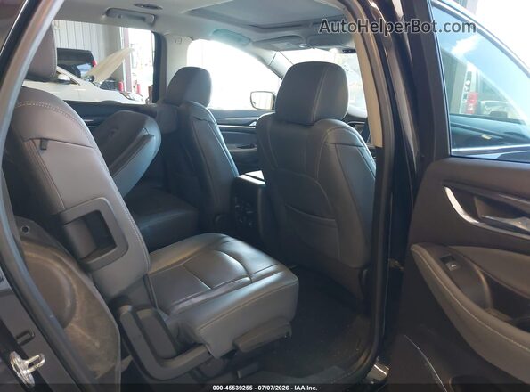 5GAEVBKW3KJ125075 2019 BUICK ENCLAVE Black VIN კოდის სტიკერის ხედი