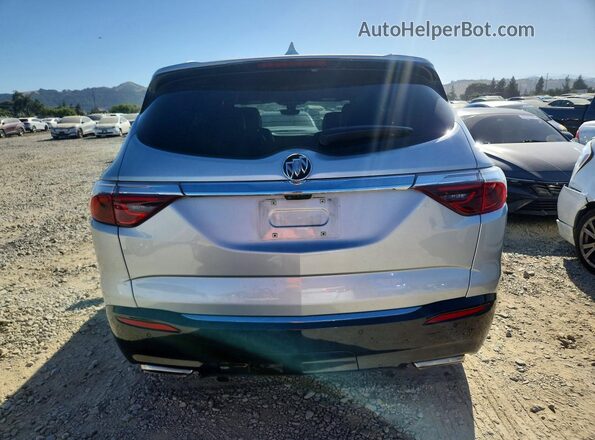 5GAEVBKW4NJ126966 2022 BUICK ENCLAVE Silver Вид ззаду