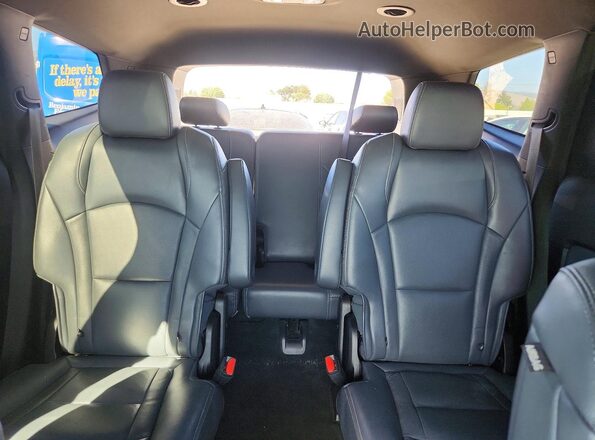 5GAEVBKW4NJ126966 2022 BUICK ENCLAVE Silver Вид задніх сидінь
