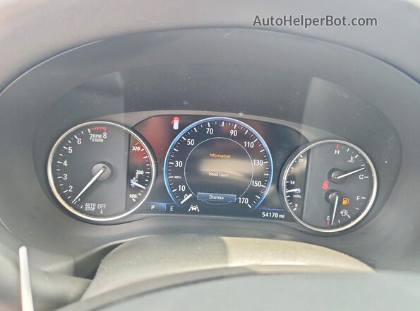 5GAEVBKW4PJ237343 2023 BUICK ENCLAVE Blue ხელსაწყოთა პანელის ხედი