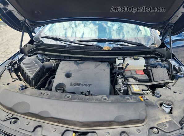 5GAEVBKW4PJ237343 2023 BUICK ENCLAVE Blue ძრავის განყოფილების ხედი
