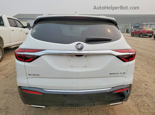 5GAEVBKW5JJ167570 2018 BUICK ENCLAVE White Widok z tyłu