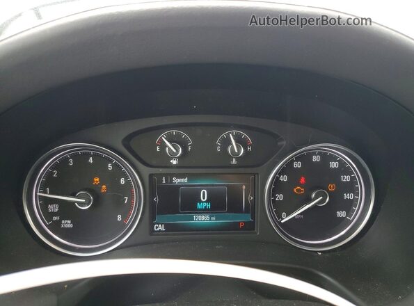5GAEVBKW6JJ179940 2018 BUICK ENCLAVE Black Vista del cuadro de instrumentos