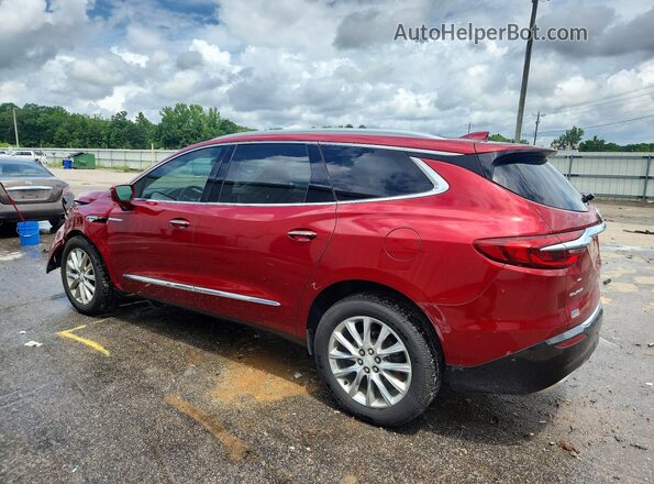 5GAEVBKW6JJ260405 2018 BUICK ENCLAVE Red Задня ліва чверть