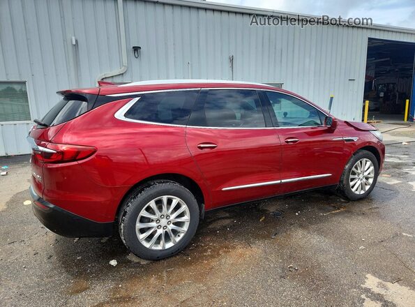 5GAEVBKW6JJ260405 2018 BUICK ENCLAVE Red Задня права чверть