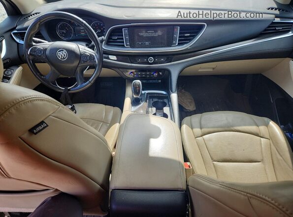 5GAEVBKW6KJ109369 2019 BUICK ENCLAVE Silver წინა პანელის ხედი