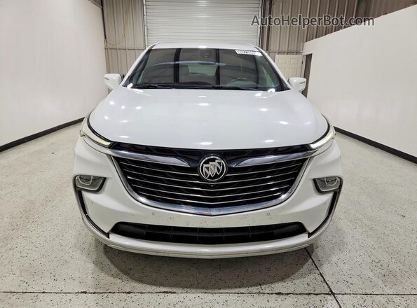 5GAEVBKW6NJ128721 2022 BUICK ENCLAVE Белый Вид спереди