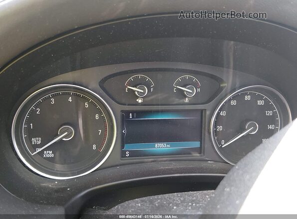 5GAEVBKW7JJ108701 2018 BUICK ENCLAVE Silver Widok tylnych siedzeń