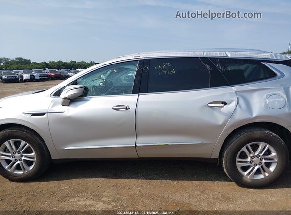 5GAEVBKW7JJ108701 2018 BUICK ENCLAVE Silver Widok wnętrza 360 stopni
