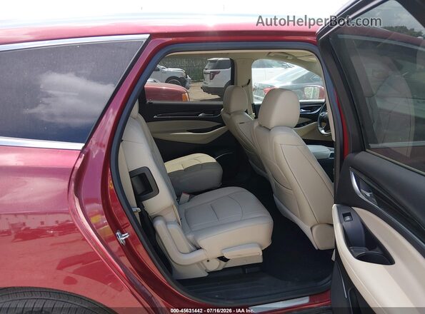 5GAEVBKW8LJ190666 2020 BUICK ENCLAVE Red VIN კოდის სტიკერის ხედი