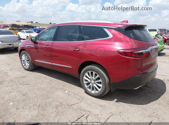 5GAEVBKW8LJ190666 2020 BUICK ENCLAVE Red უკანა მარცხენა