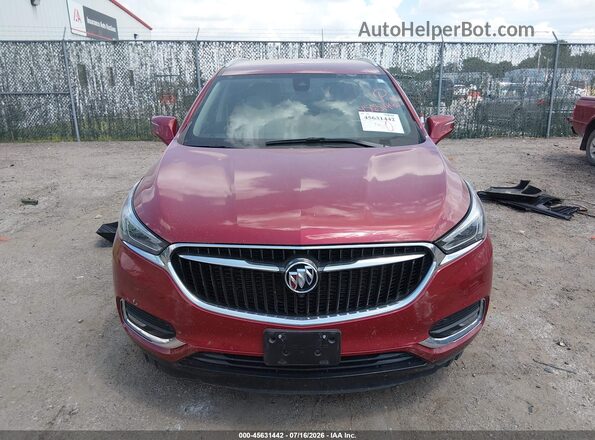 5GAEVBKW8LJ190666 2020 BUICK ENCLAVE Red ხელსაწყოთა პანელის ხედი