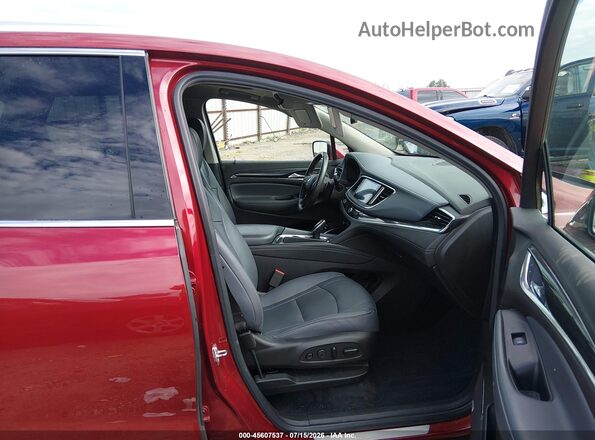 5GAEVBKW8MJ218418 2021 BUICK ENCLAVE Burgundy Front interior view