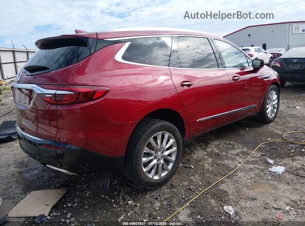 5GAEVBKW8MJ218418 2021 BUICK ENCLAVE Burgundy Rear right