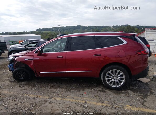 5GAEVBKW8MJ218418 2021 BUICK ENCLAVE Burgundy 