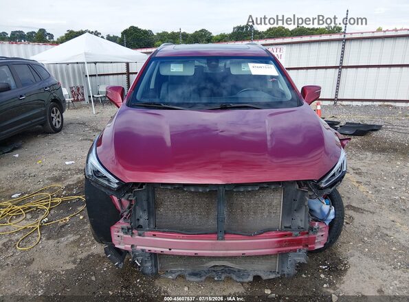 5GAEVBKW8MJ218418 2021 BUICK ENCLAVE Burgundy Rear interior view