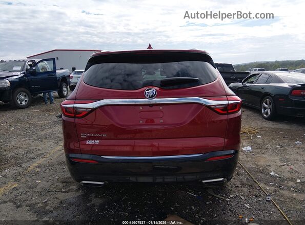 5GAEVBKW8MJ218418 2021 BUICK ENCLAVE Burgundy 