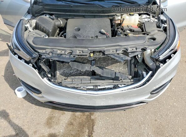 5GAEVBKW8MJ270440 2021 BUICK ENCLAVE Silver Vista del compartimento del motor