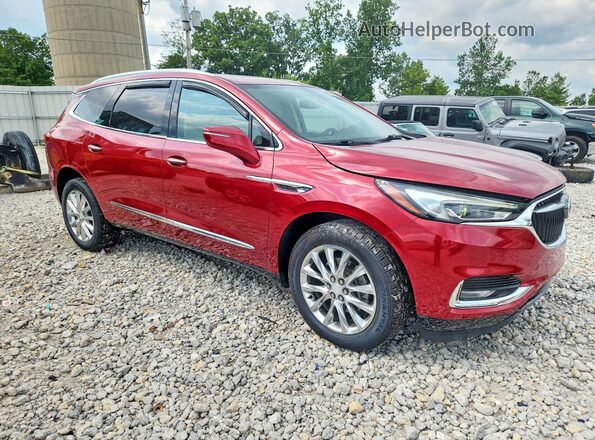 5GAEVBKW9KJ304317 2019 BUICK ENCLAVE Red წინა მარჯვენა