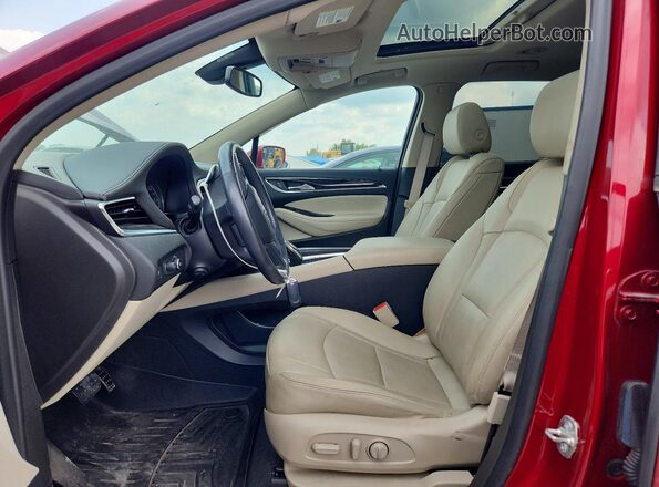 5GAEVBKW9KJ304317 2019 BUICK ENCLAVE Red წინა სალონის ხედი