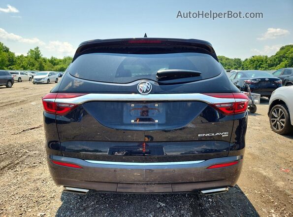 5GAEVBKWXKJ322244 2019 BUICK ENCLAVE Black Widok z tyłu