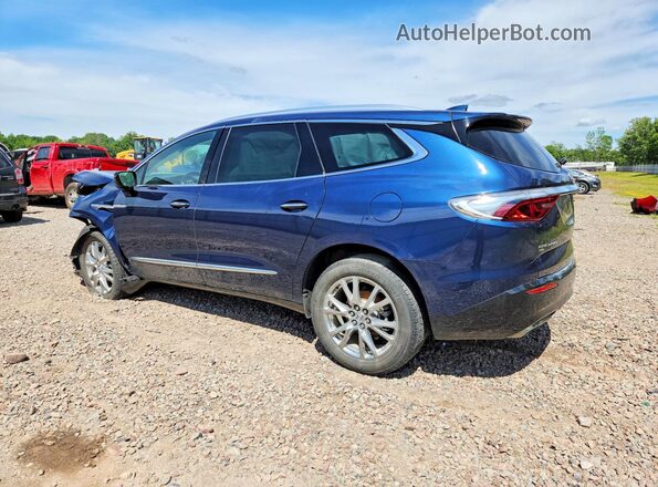 5GAEVBKWXPJ128725 2023 BUICK ENCLAVE Blue უკანა მარცხენა