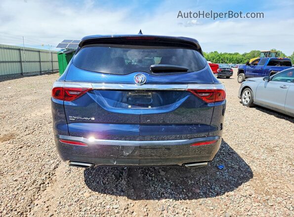 5GAEVBKWXPJ128725 2023 BUICK ENCLAVE Blue უკანა ხედი