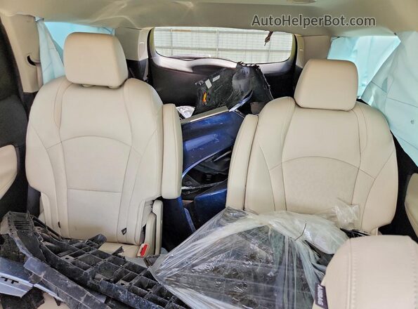 5GAEVBKWXPJ128725 2023 BUICK ENCLAVE Blue უკანა სავარძლების ხედი