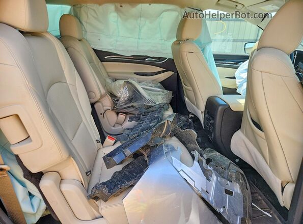 5GAEVBKWXPJ128725 2023 BUICK ENCLAVE Blue უკანა სალონის ხედი