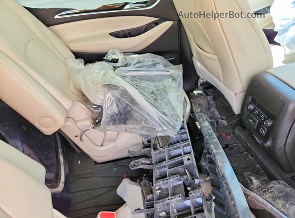 5GAEVBKWXPJ128725 2023 BUICK ENCLAVE Blue VIN კოდის სტიკერის ხედი