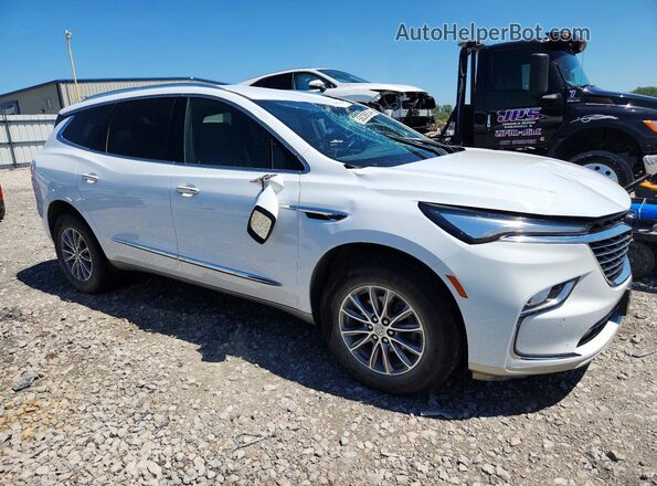 5GAEVBKWXRJ127349 2024 BUICK ENCLAVE White Передня права чверть