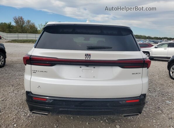 5GAEVBRS6SJ112176 2025 BUICK ENCLAVE White Вид ззаду