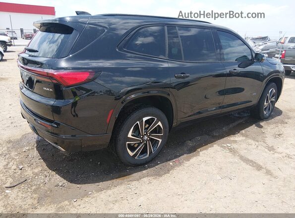 5GAEVBRS8SJ307938 2025 BUICK ENCLAVE Black Tył prawy