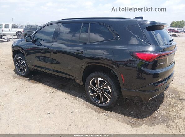 5GAEVBRS8SJ307938 2025 BUICK ENCLAVE Black Tył lewy