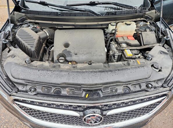 5GAEVCKW1JJ239760 2018 BUICK ENCLAVE Charcoal Engine compartment view