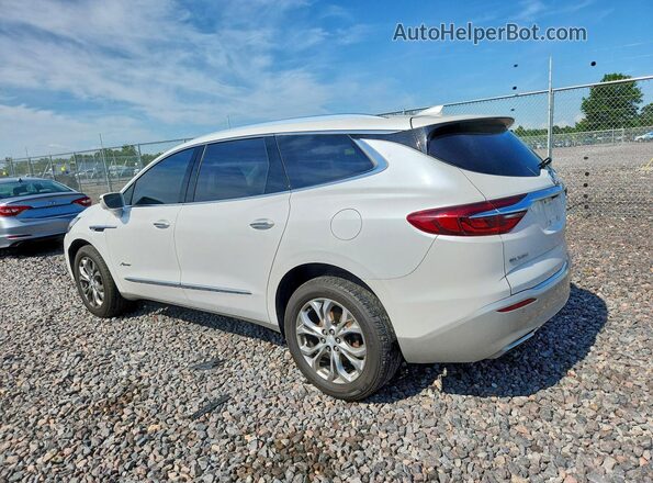 5GAEVCKW1JJ256218 2018 BUICK ENCLAVE White Rear left