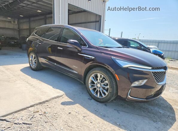 5GAEVCKW1NJ165049 2022 BUICK ENCLAVE Бордовый Передняя правая четверть