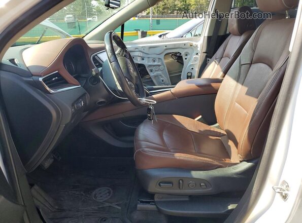 5GAEVCKW2LJ258174 2020 BUICK ENCLAVE Белый Вид салона спереди