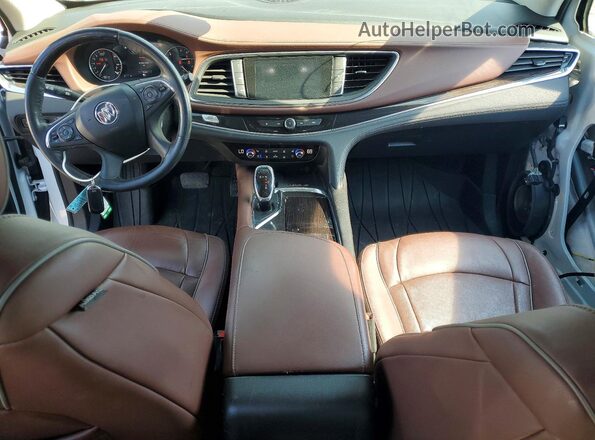 5GAEVCKW2LJ258174 2020 BUICK ENCLAVE Белый Вид панели приборов