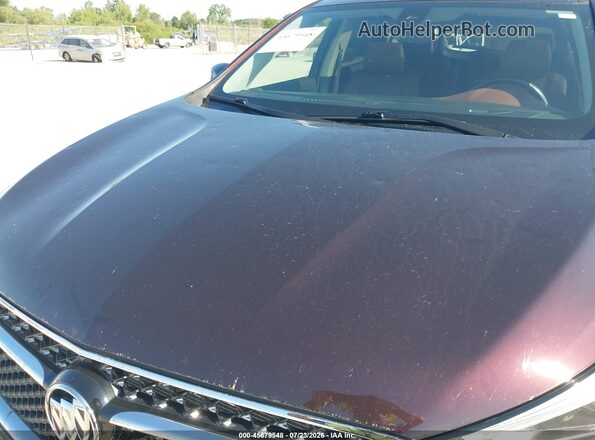 5GAEVCKW2MJ128865 2021 BUICK ENCLAVE Burgundy წინა ხედი